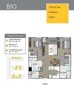 Floor Plan layout B10